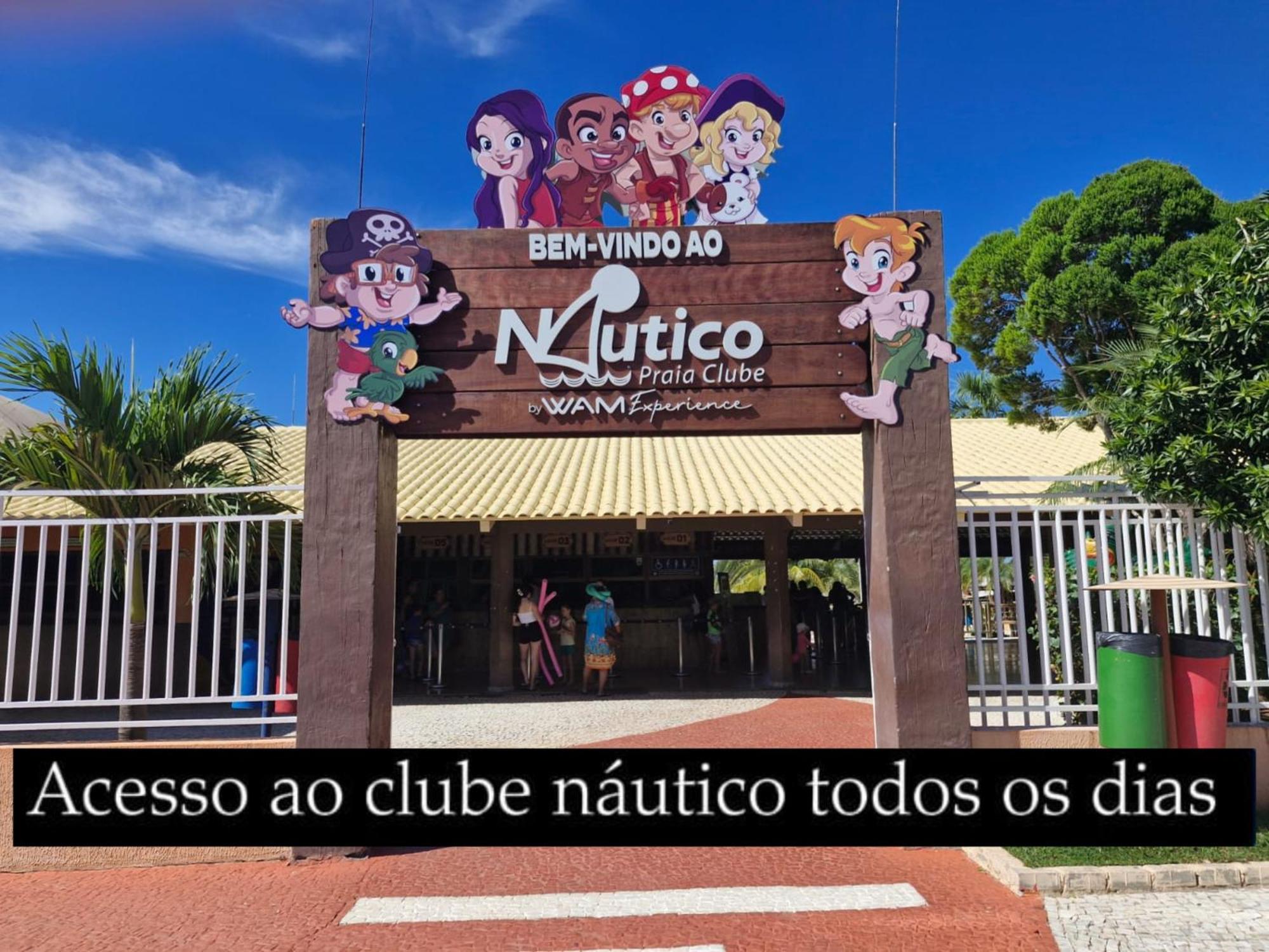 Nautico Flat Com Acesso Ao Clube Nautico Praia- กัลดัสโนวัส ภายนอก รูปภาพ