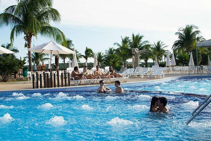 Nautico Flat Com Acesso Ao Clube Nautico Praia- กัลดัสโนวัส ภายนอก รูปภาพ