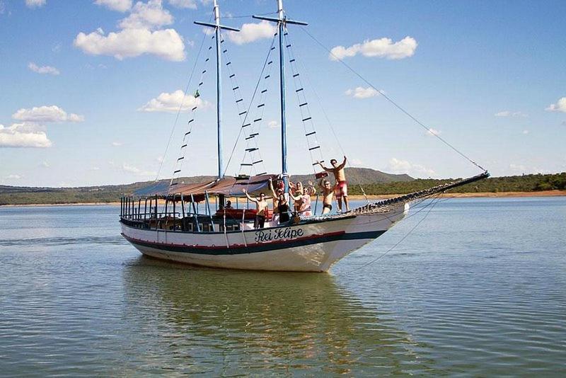 Nautico Flat Com Acesso Ao Clube Nautico Praia- กัลดัสโนวัส ภายนอก รูปภาพ